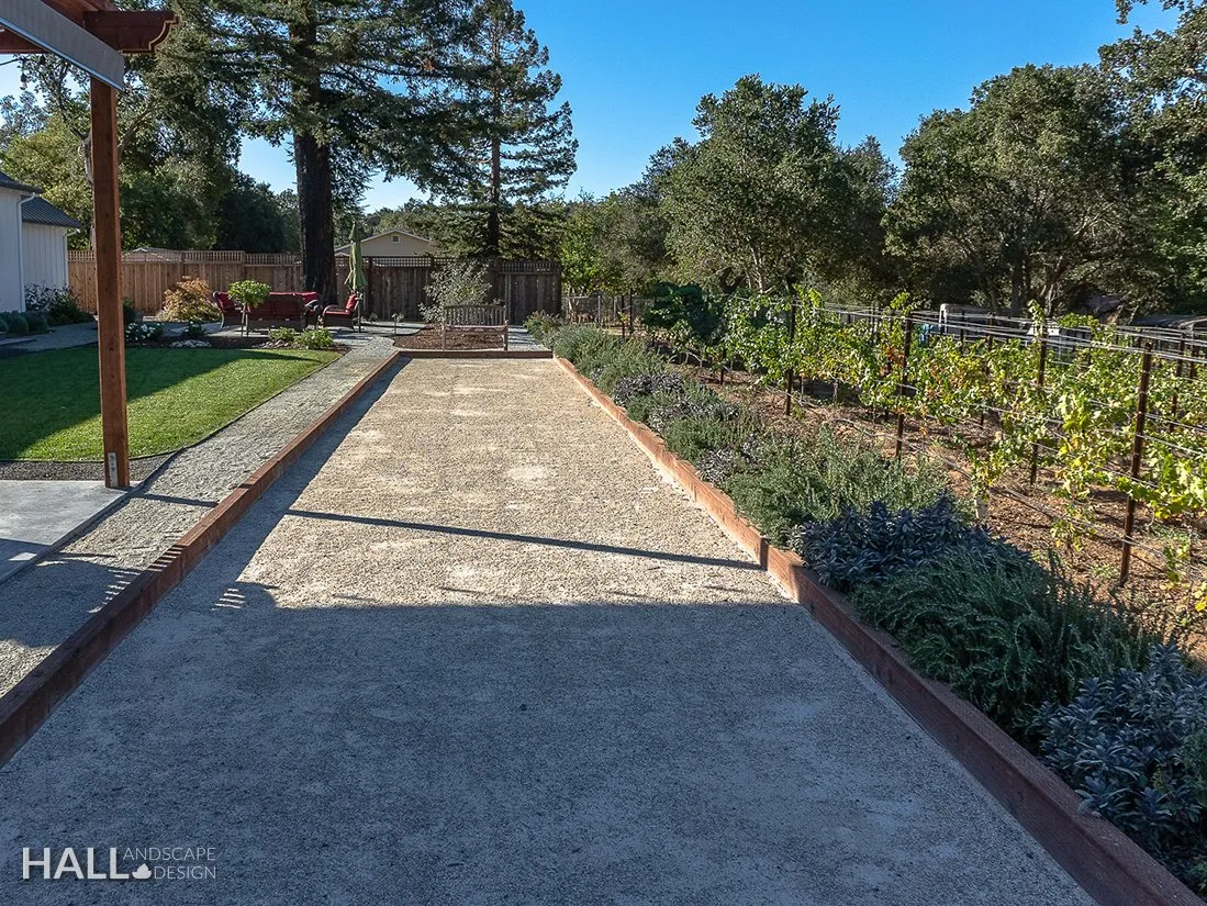 Bocce Courts — Hall Landscape Design, Napa Valley & North Bay