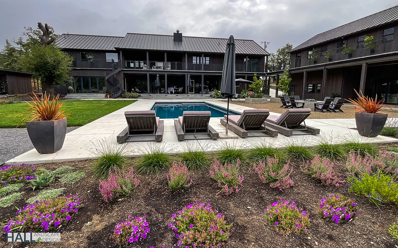 After — Calistoga property transformation in Calistoga