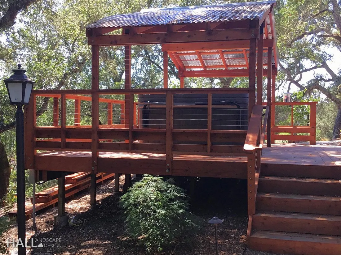 Decks by Hall Landscape Design — Napa, CA