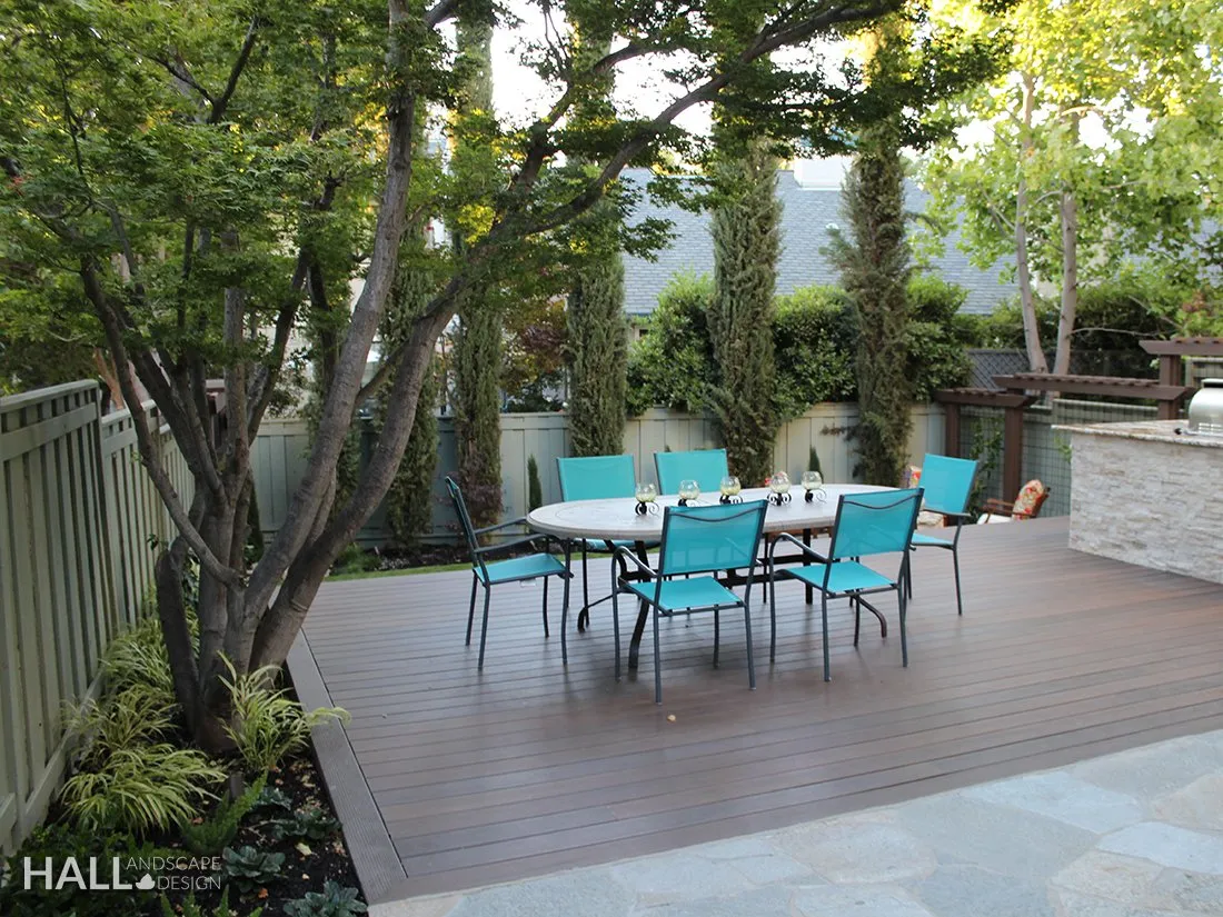 Decks by Hall Landscape Design — San Rafael, CA