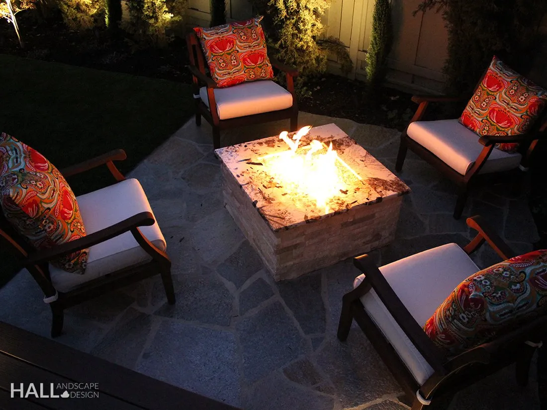 Fire Features by Hall Landscape Design — Walnut Creek, CA