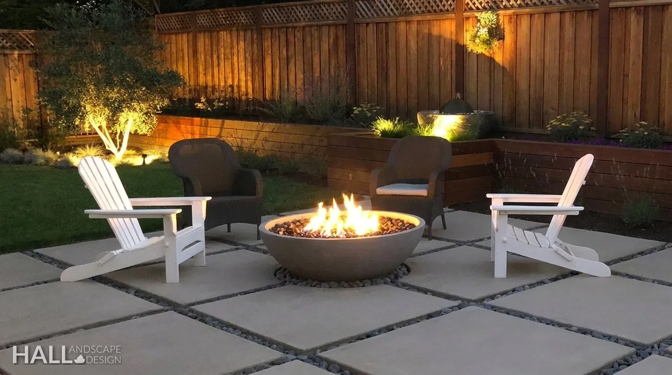 Fire Features by Hall Landscape Design — Napa Valley & North Bay