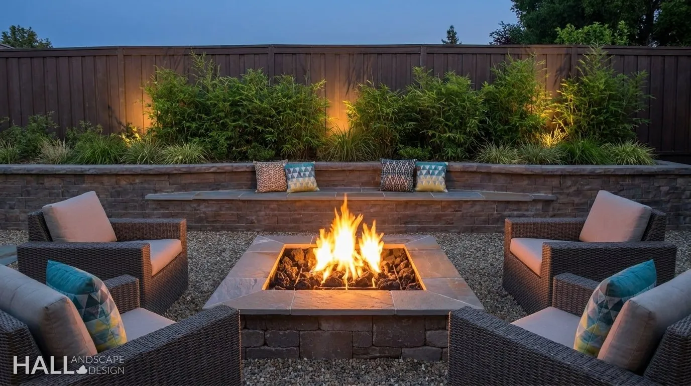 Fire Features by Hall Landscape Design — Napa Valley & North Bay