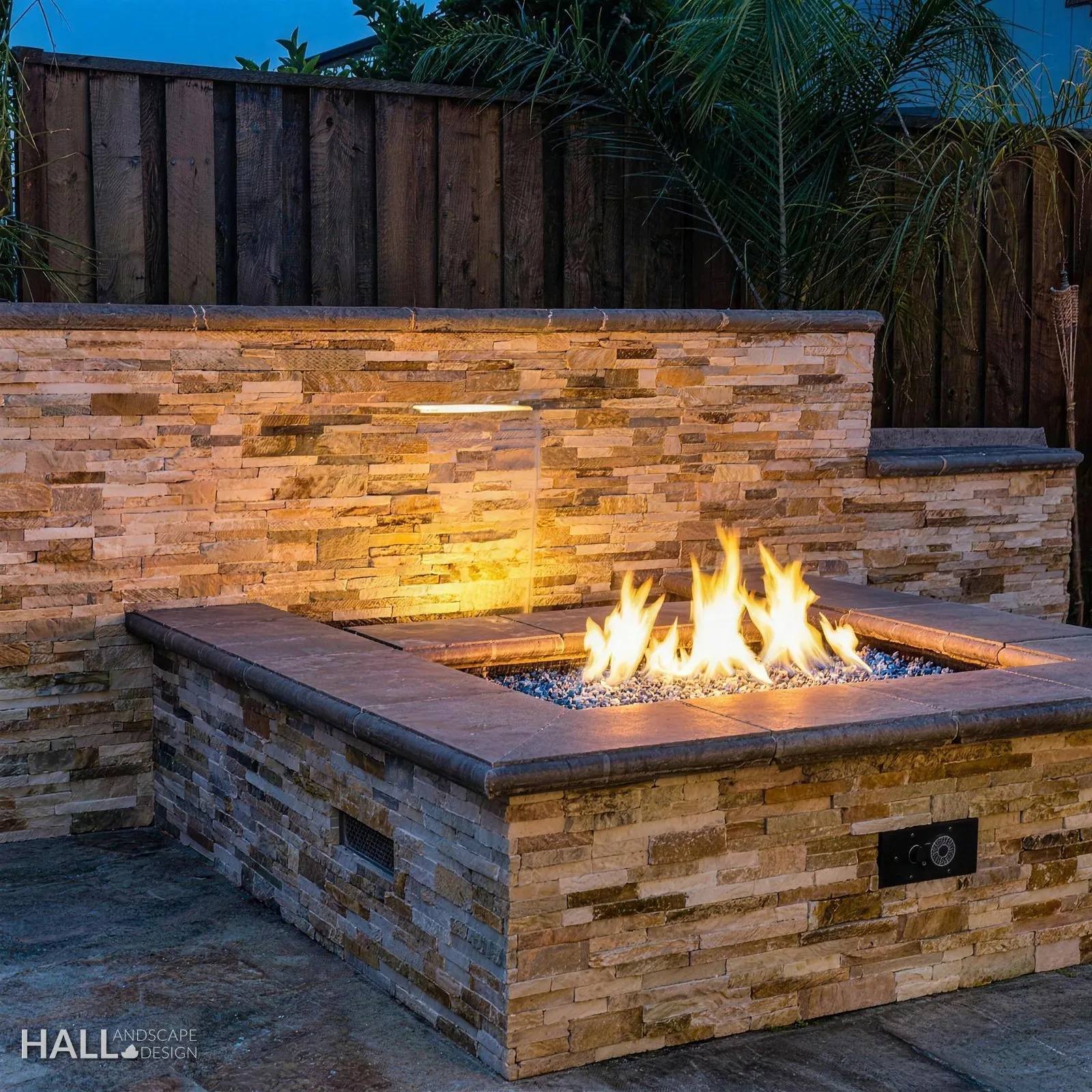 Fire Features by Hall Landscape Design — Napa Valley & North Bay