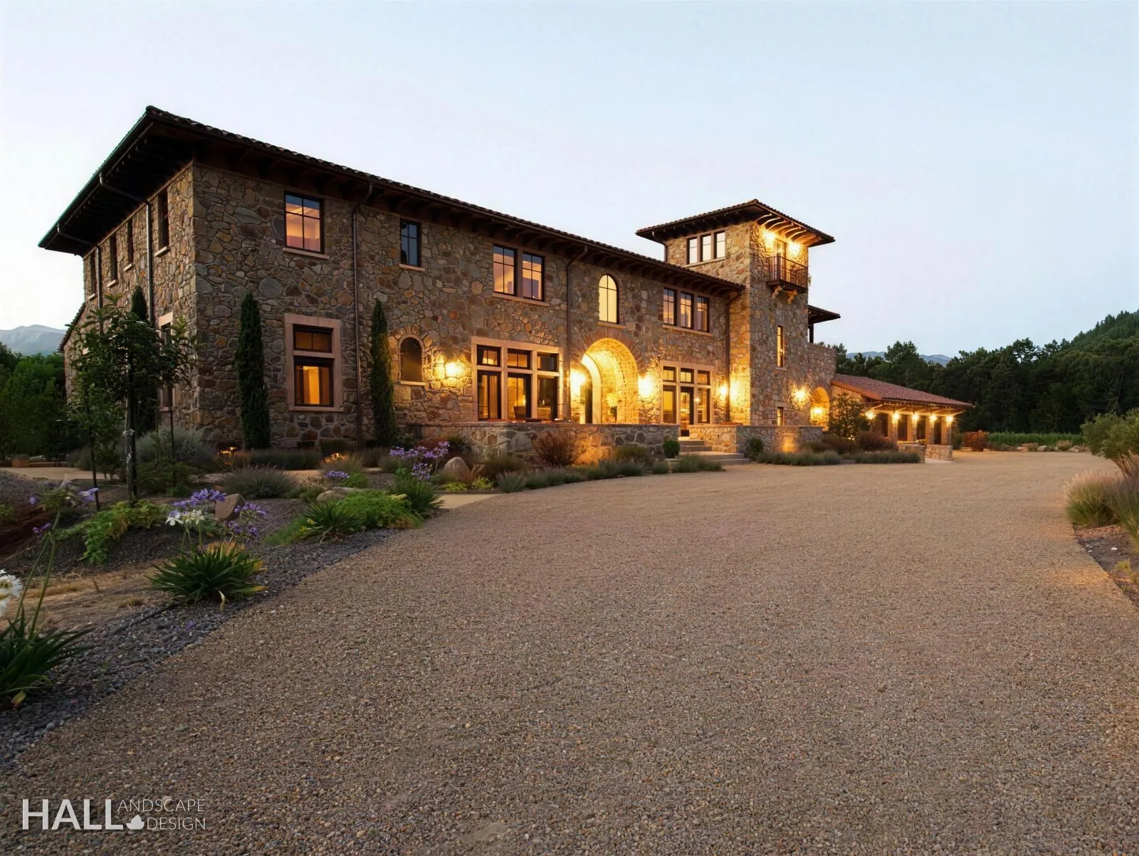Front Yards by Hall Landscape Design — Napa, CA