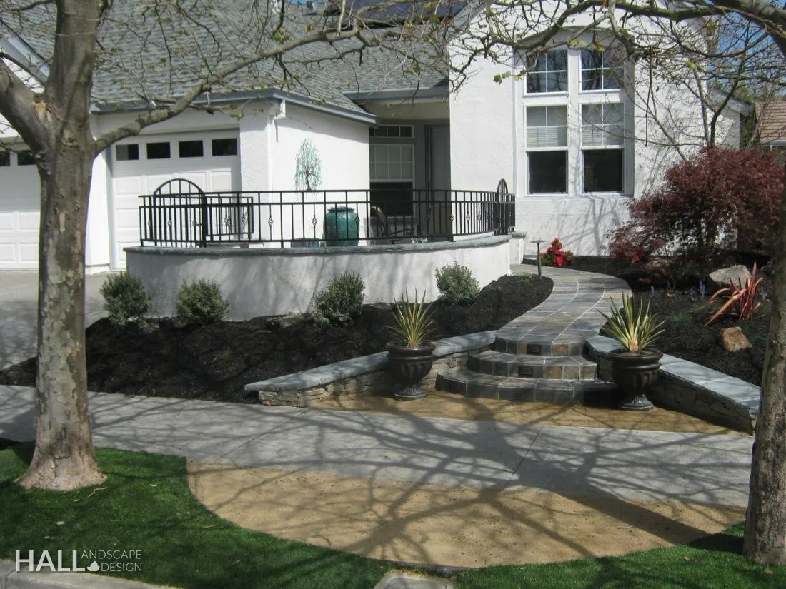 Front Yards by Hall Landscape Design — San Rafael, CA