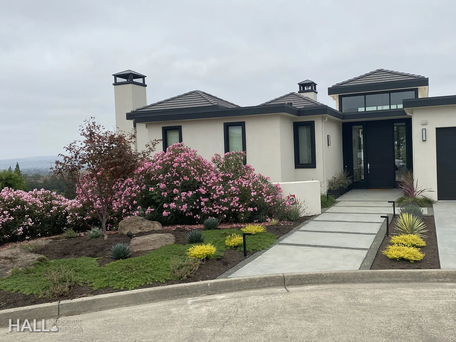 Front Yards by Hall Landscape Design — Sonoma, CA