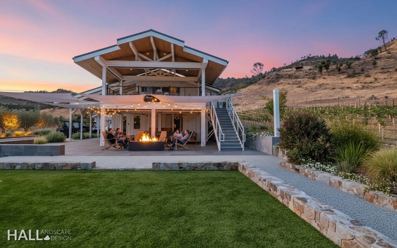 Full Properties by Hall Landscape Design — Napa, CA