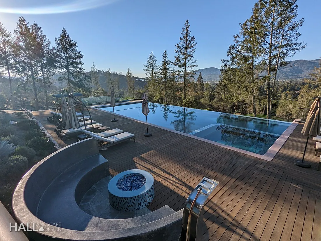 Pools & Spas by Hall Landscape Design — Napa Valley & North Bay