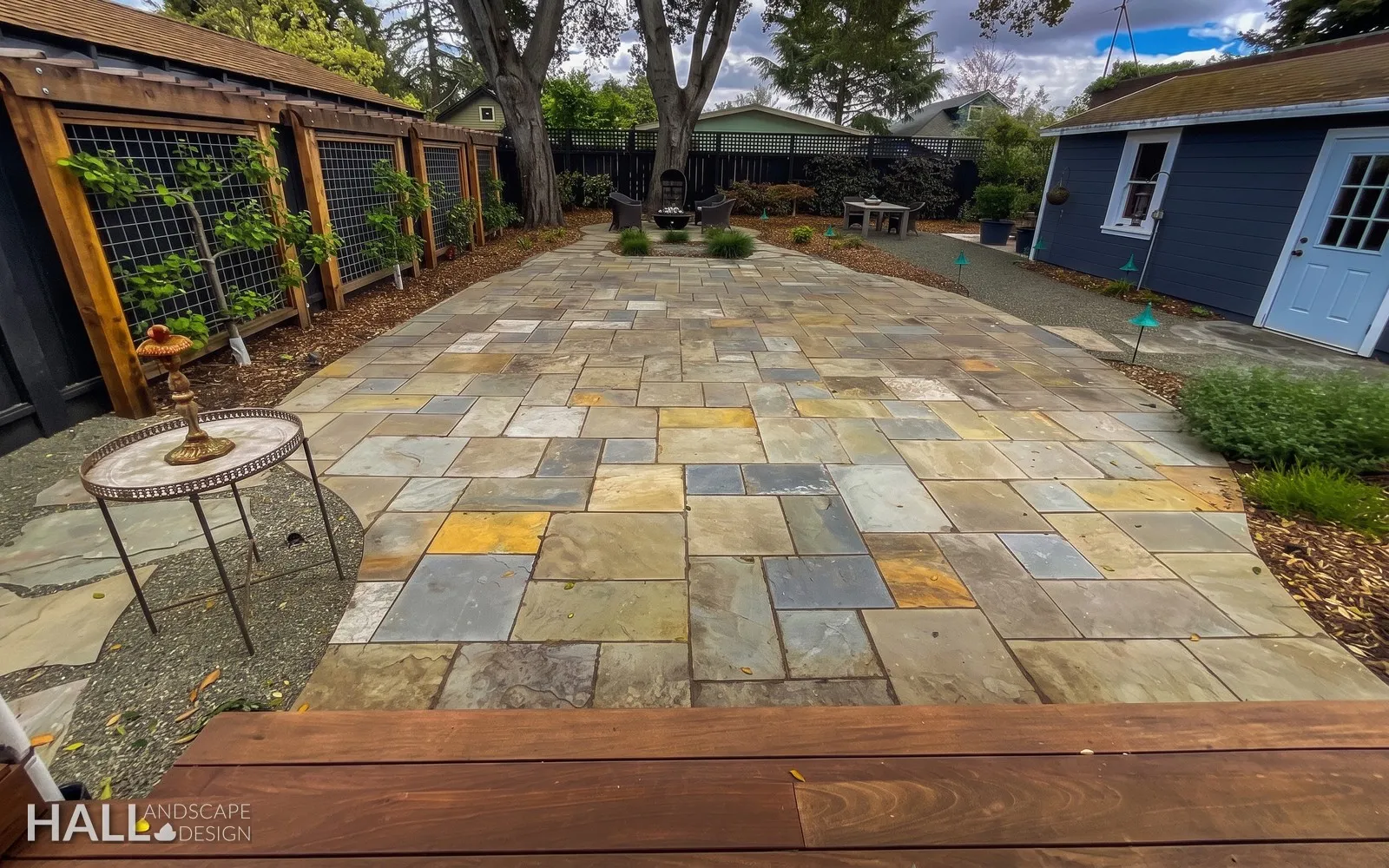 After — Napa Victorian: refined, period-fitting landscape in Napa