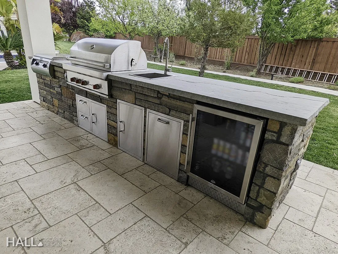 Outdoor Kitchens by Hall Landscape Design — Napa Valley & North Bay