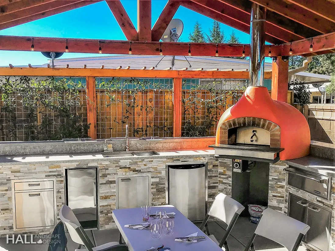 Outdoor Kitchens by Hall Landscape Design — Napa Valley & North Bay