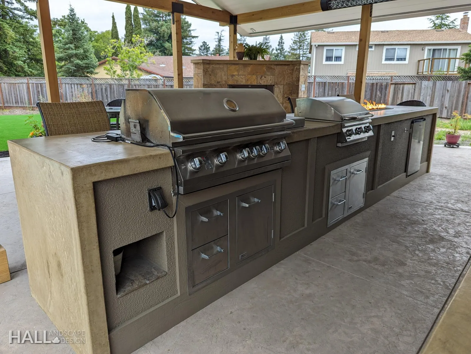 Outdoor Kitchens by Hall Landscape Design — Napa Valley & North Bay