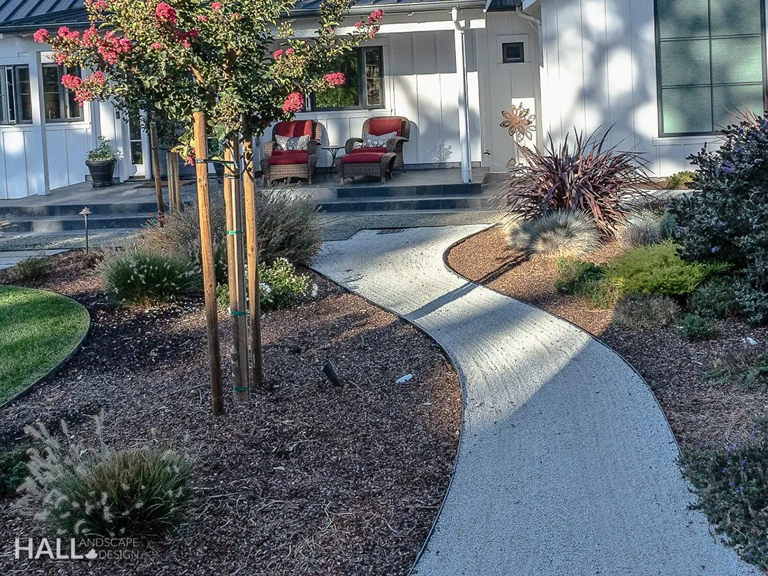 Paths & Walkways by Hall Landscape Design — Sonoma, CA