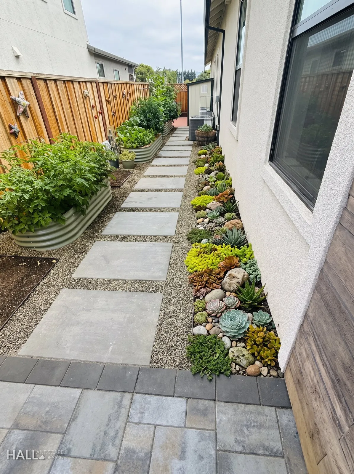 Paths & Walkways by Hall Landscape Design — Napa Valley & North Bay