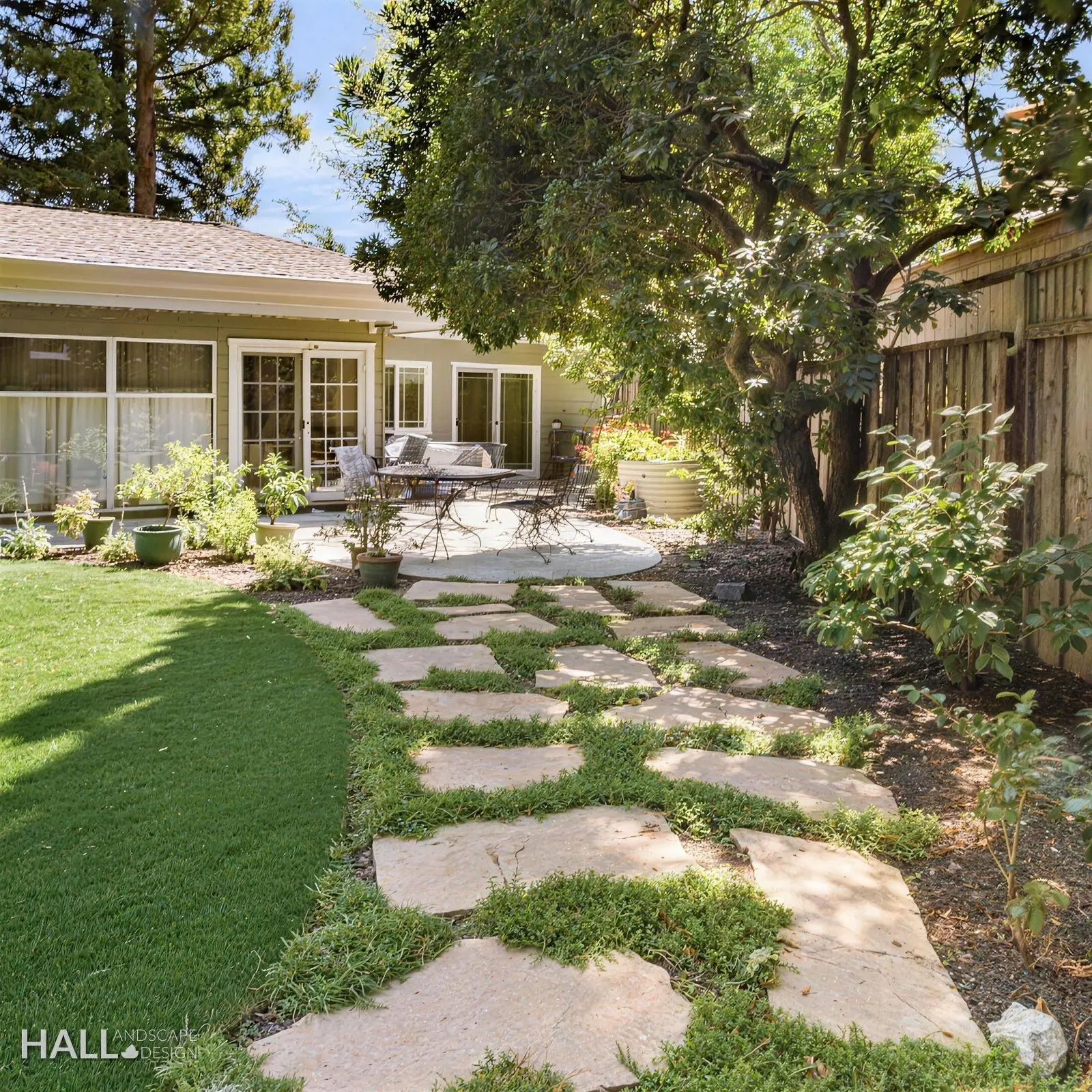 Paths & Walkways by Hall Landscape Design — Napa Valley & North Bay