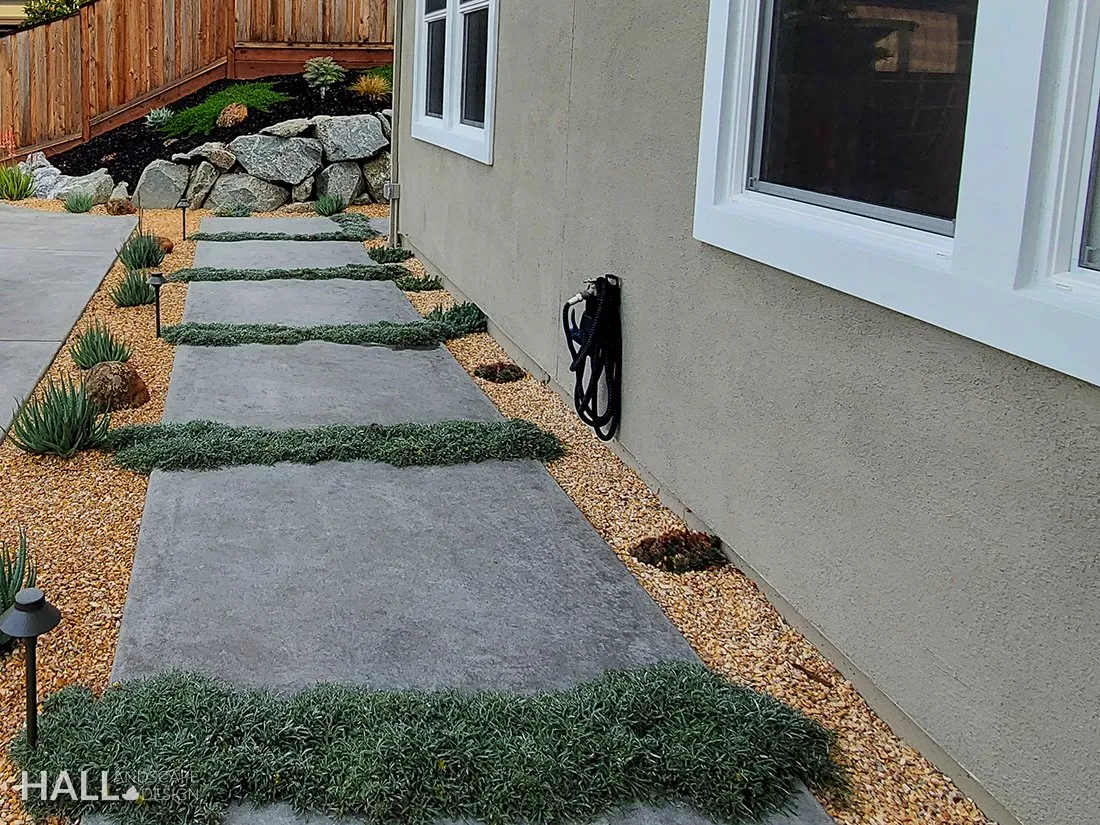 Paths & Walkways by Hall Landscape Design — Fairfield, CA