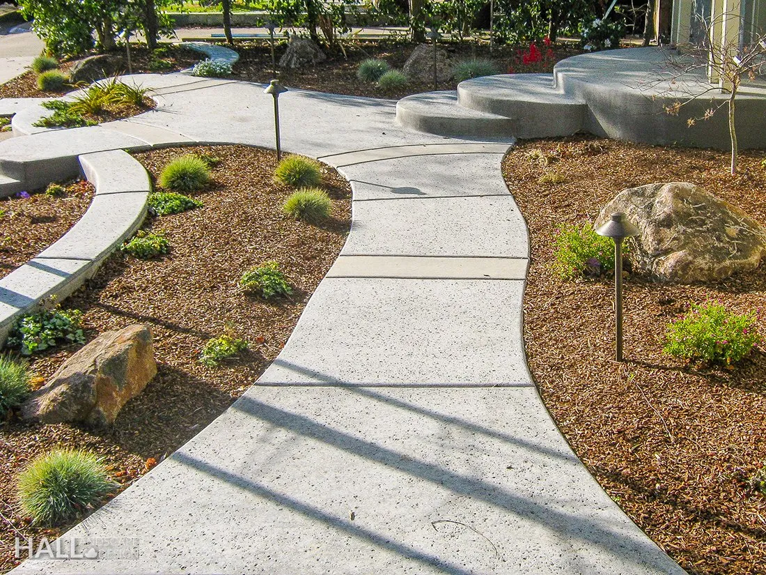 Paths & Walkways by Hall Landscape Design — Sonoma, CA