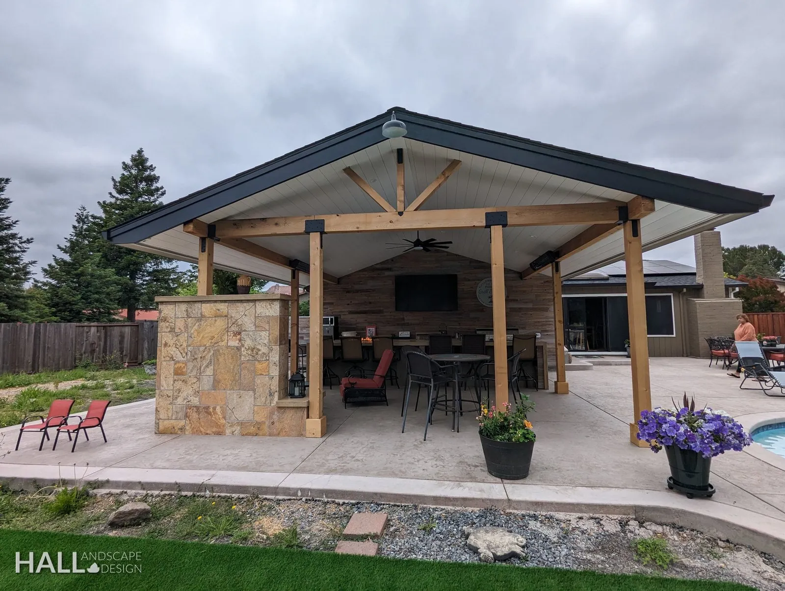 Patio Covers & Pergolas by Hall Landscape Design — Napa Valley & North Bay