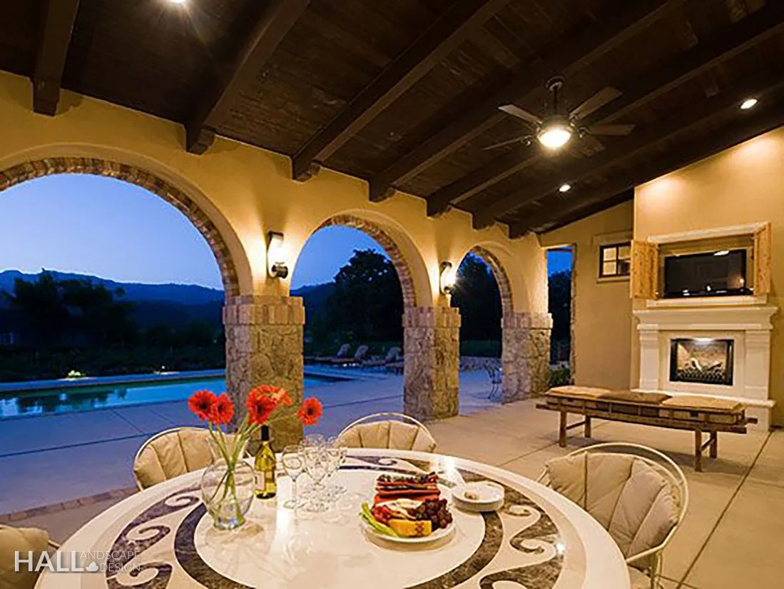 Patio Covers & Pergolas by Hall Landscape Design — Napa Valley & North Bay