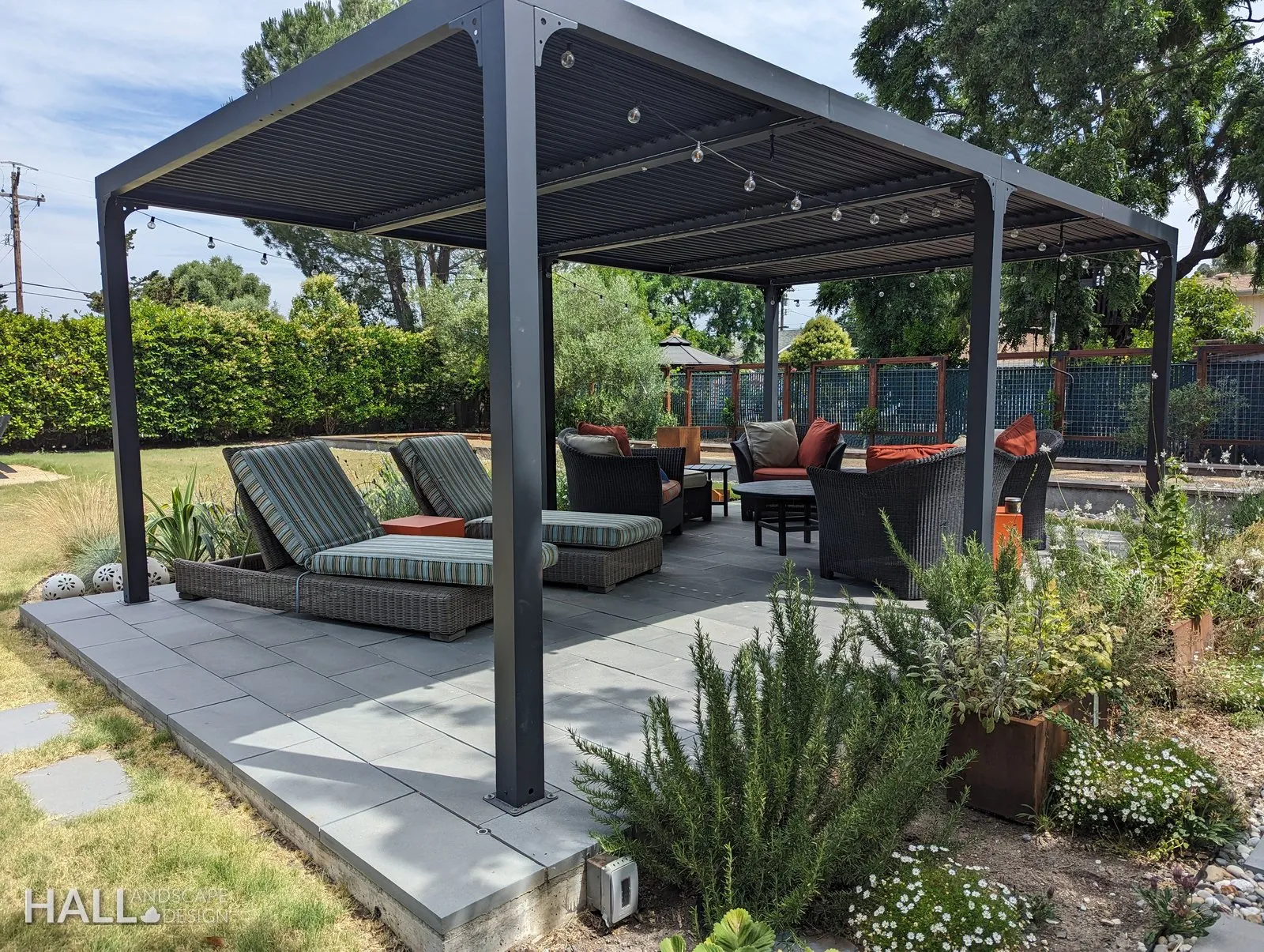 Patio Covers & Pergolas by Hall Landscape Design — Napa Valley & North Bay