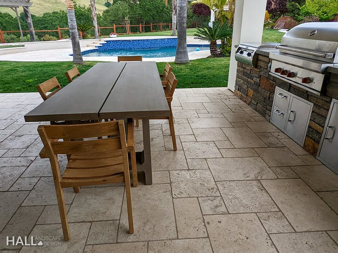 Patios & Courtyards by Hall Landscape Design — Napa Valley & North Bay
