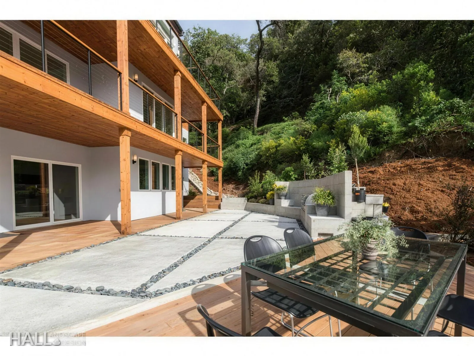 Patios & Courtyards by Hall Landscape Design — Napa Valley & North Bay