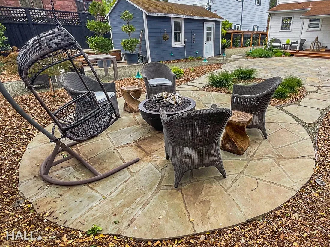 Patios & Courtyards by Hall Landscape Design — Napa Valley & North Bay