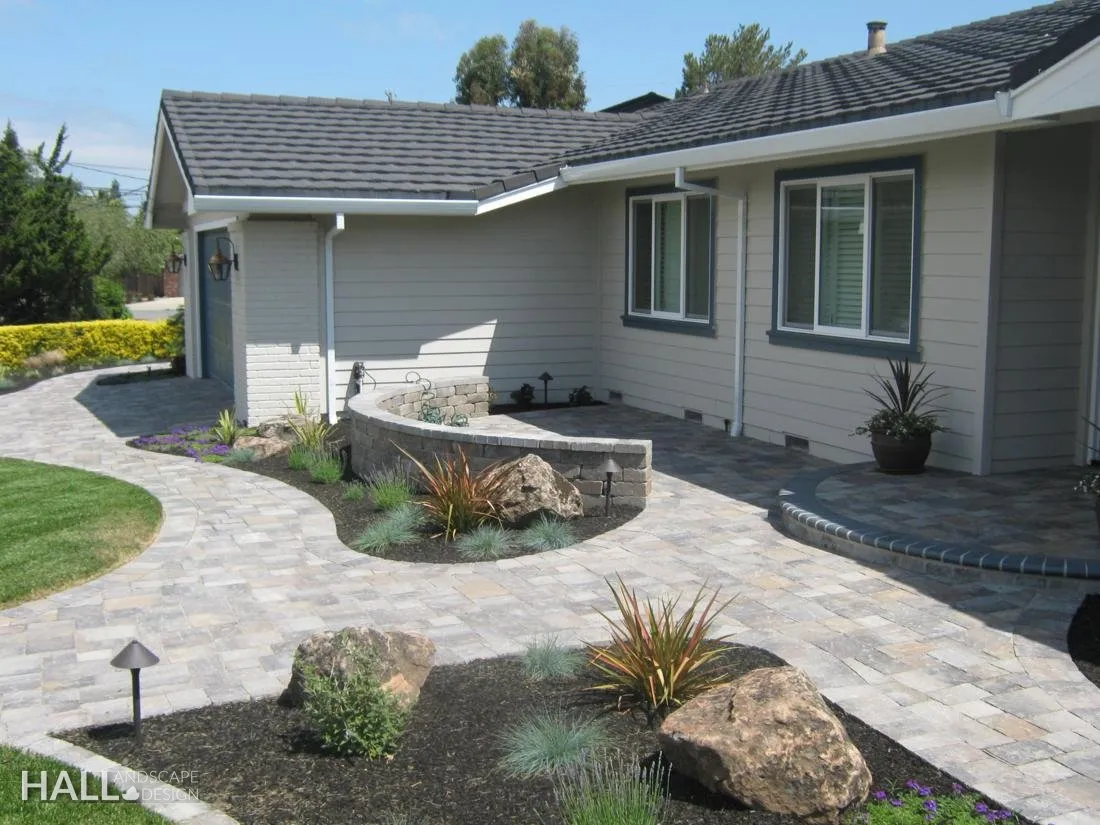 Patios & Courtyards by Hall Landscape Design — Napa, CA