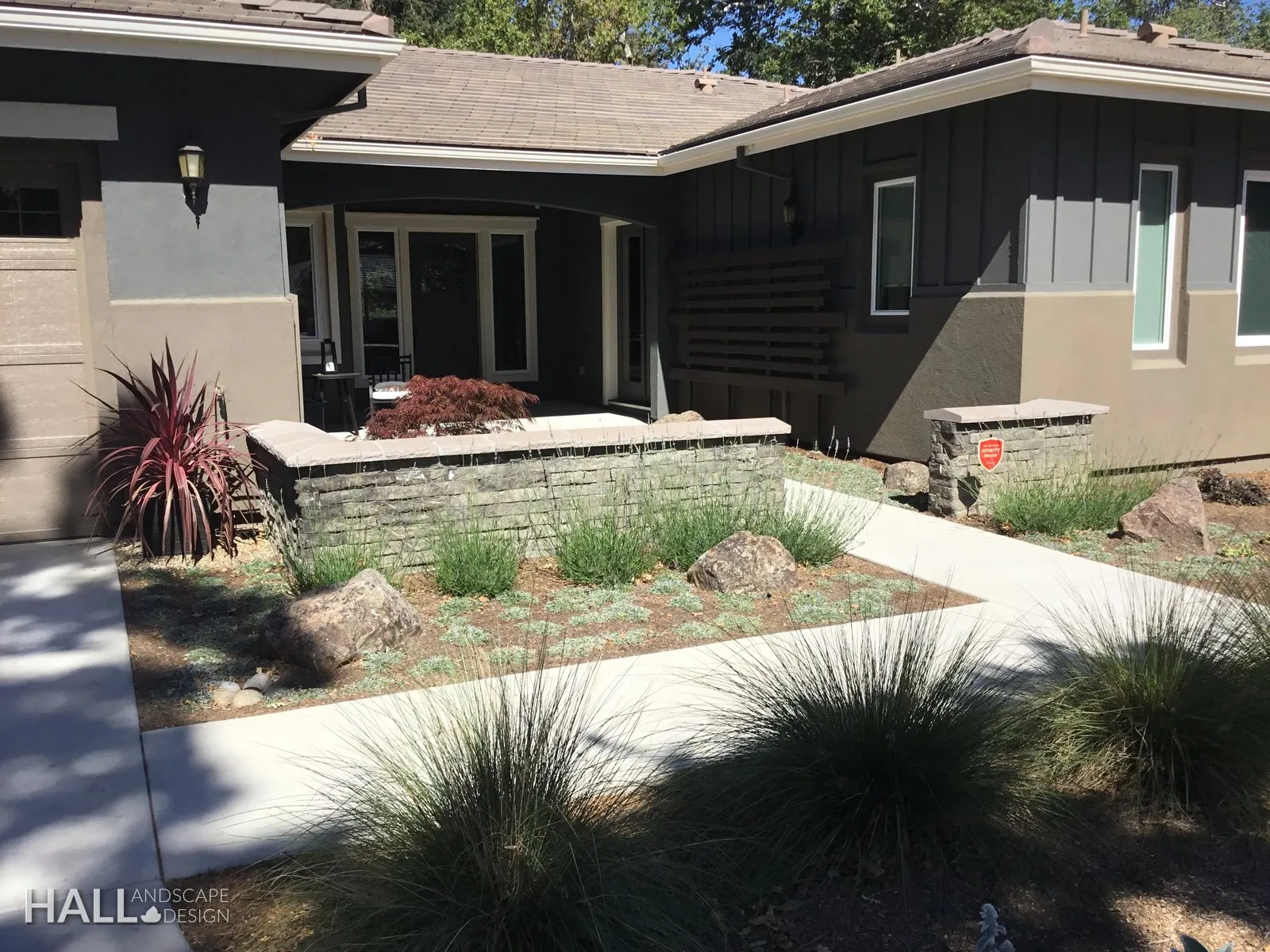 Patios & Courtyards by Hall Landscape Design — Napa, CA