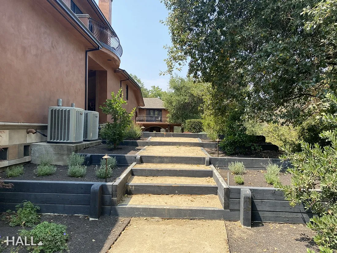 Staircases by Hall Landscape Design — Napa Valley & North Bay
