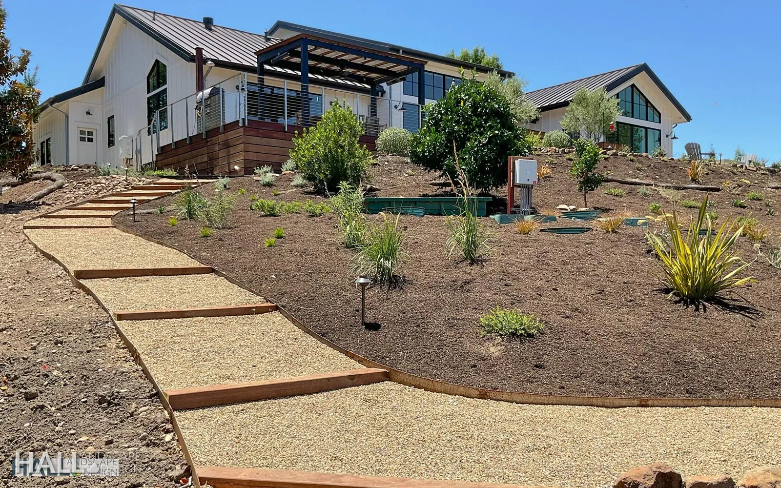 Staircases by Hall Landscape Design — Napa Valley & North Bay