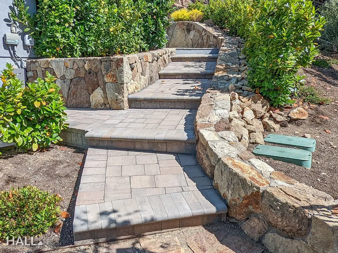 Staircases by Hall Landscape Design — Napa Valley & North Bay