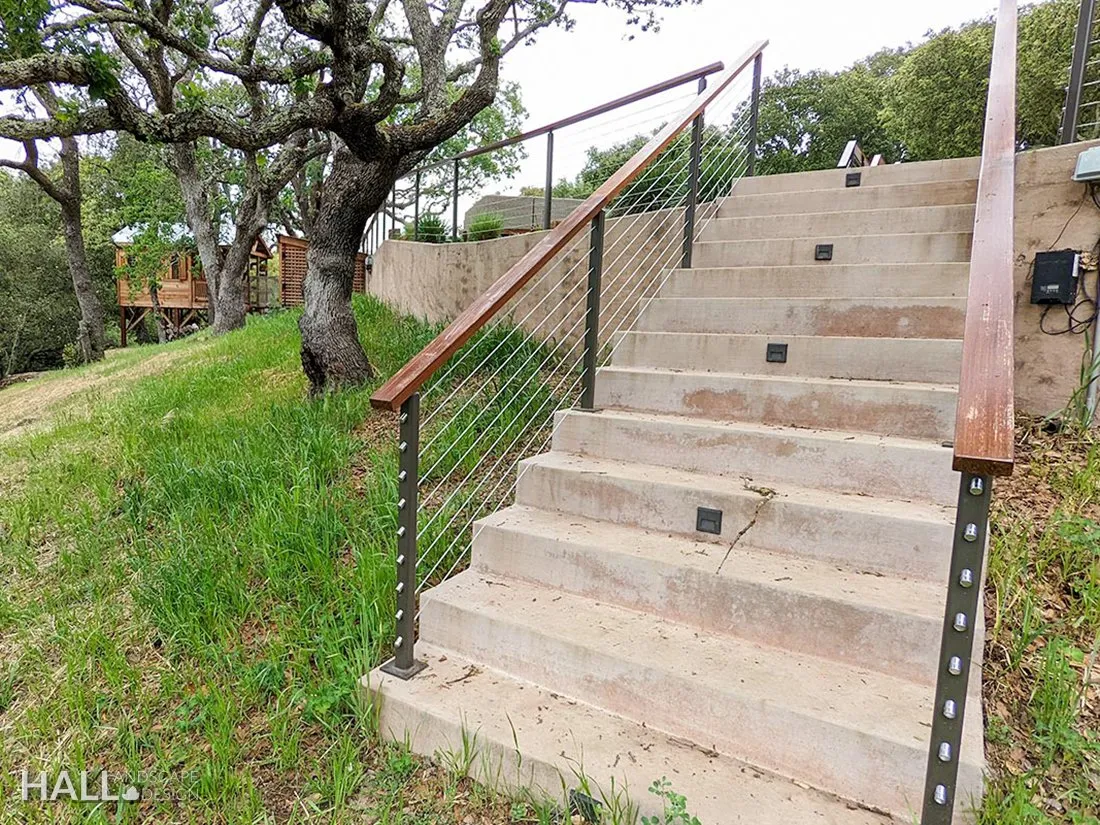 Staircases by Hall Landscape Design — Napa Valley & North Bay
