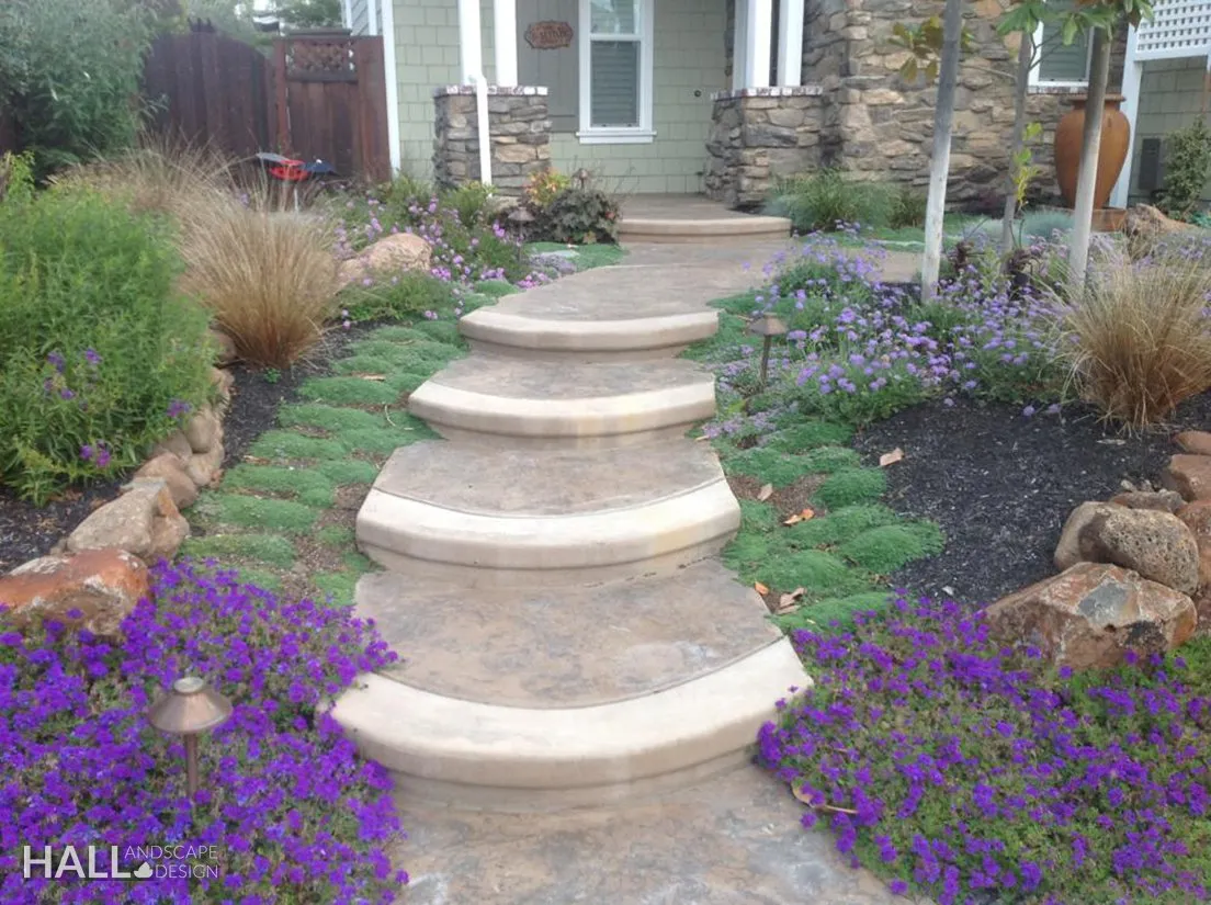 Staircases by Hall Landscape Design — Napa Valley & North Bay