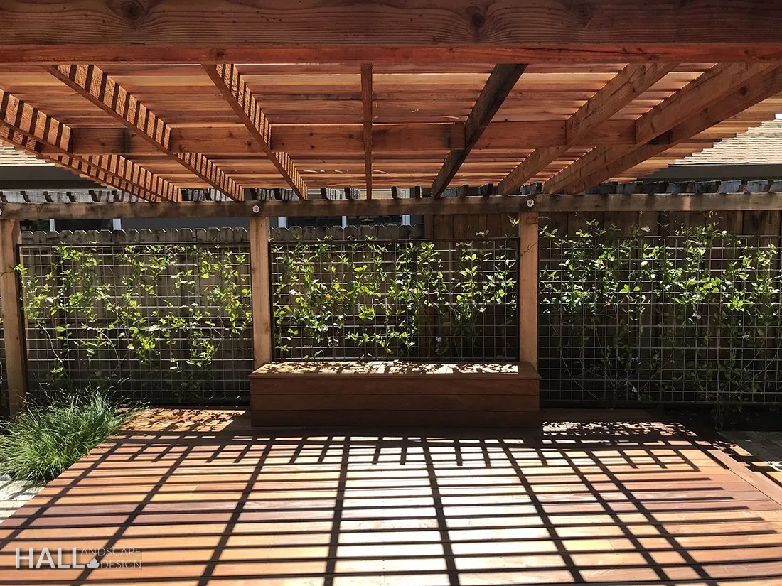 Trellising by Hall Landscape Design — Napa Valley & North Bay