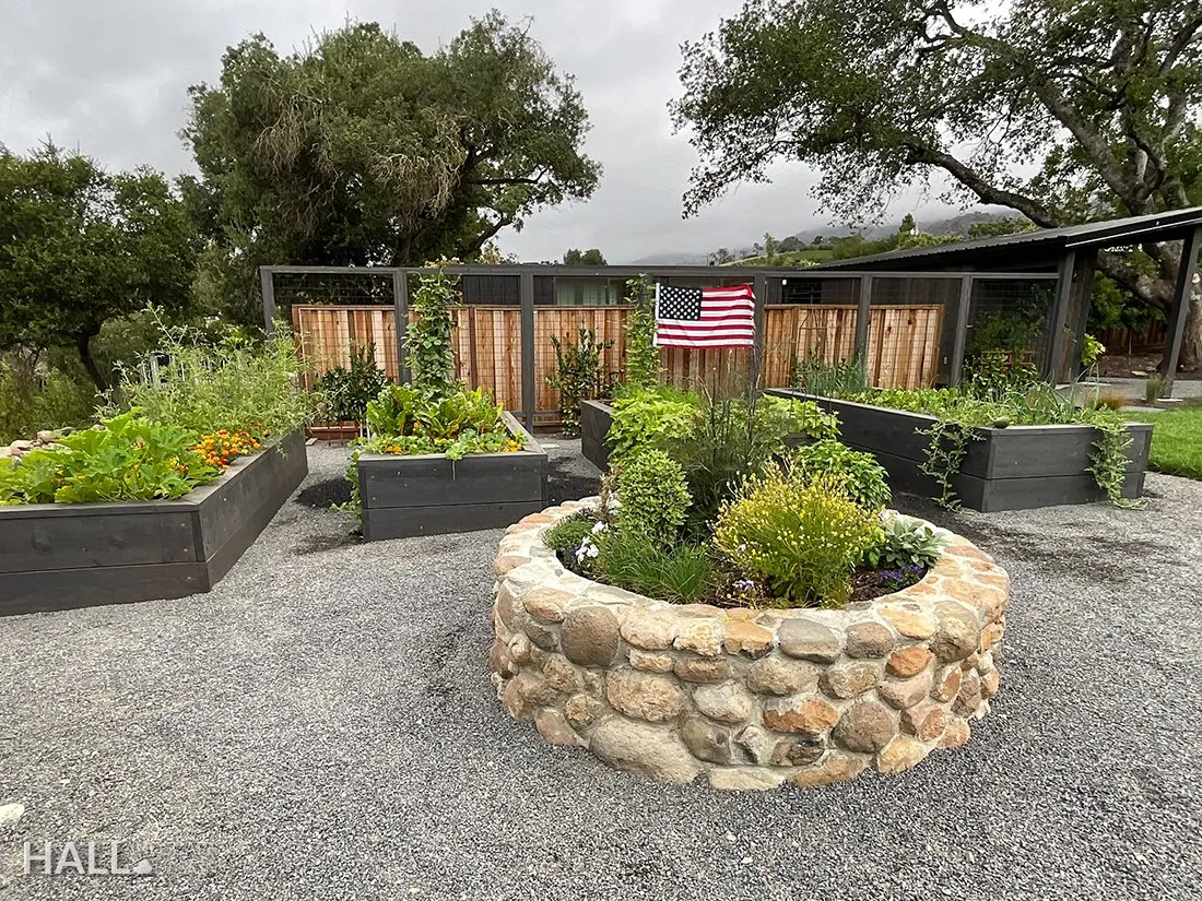 Veggie Gardens by Hall Landscape Design — Napa Valley & North Bay