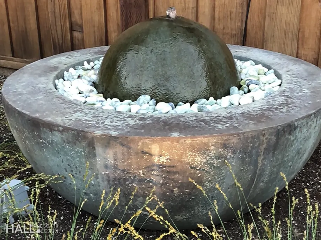 Water Features by Hall Landscape Design — Napa Valley & North Bay