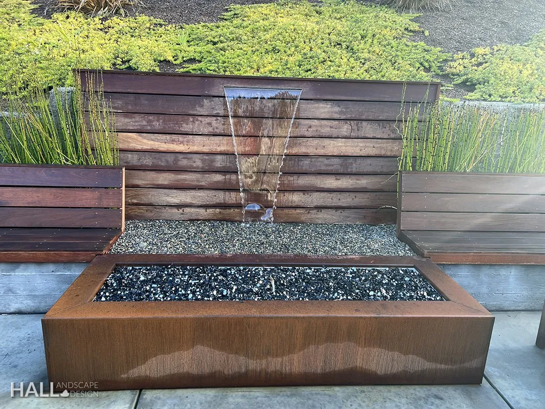 Water Features by Hall Landscape Design — Napa Valley & North Bay