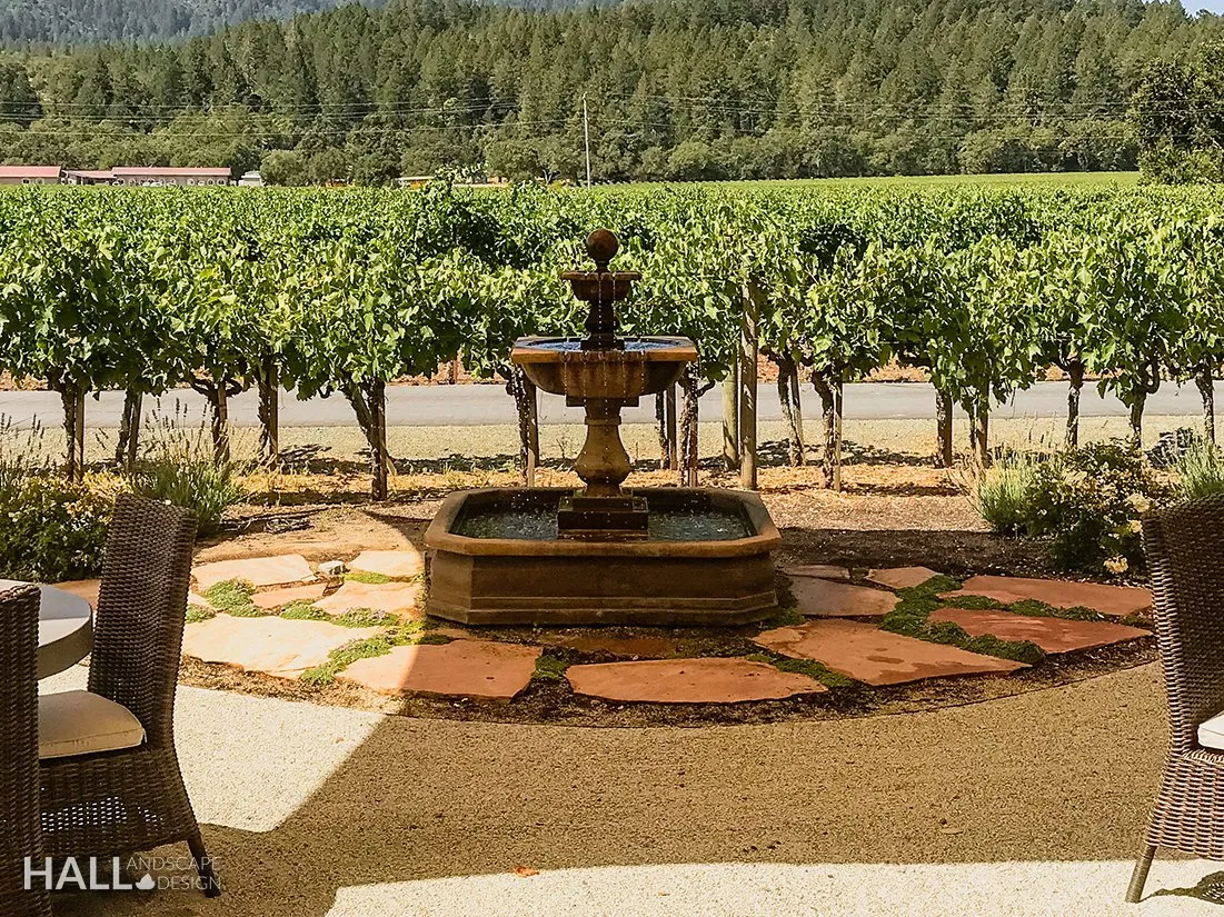 Water Features by Hall Landscape Design — Napa Valley & North Bay
