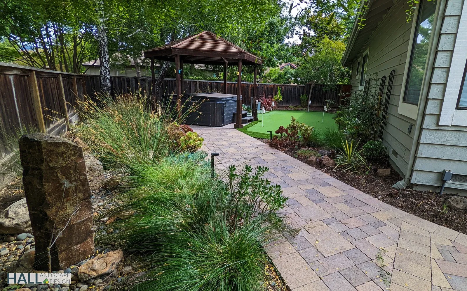 After — Yountville outdoor living transformation in Yountville